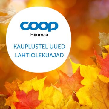 Uued lahtiolekuajad